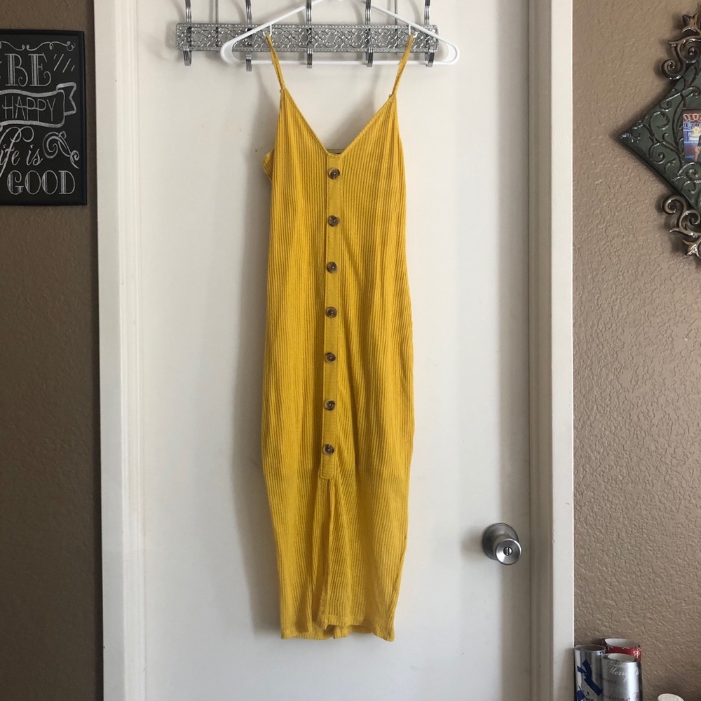 Express Yellow Dress